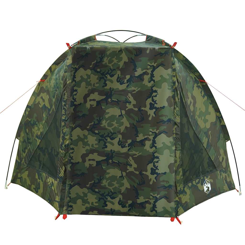 vidaXL Fishing Tent Camouflage Waterproof - Multicolour