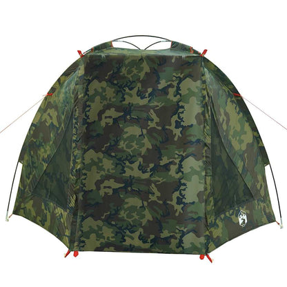 vidaXL Fishing Tent Camouflage Waterproof - Multicolour