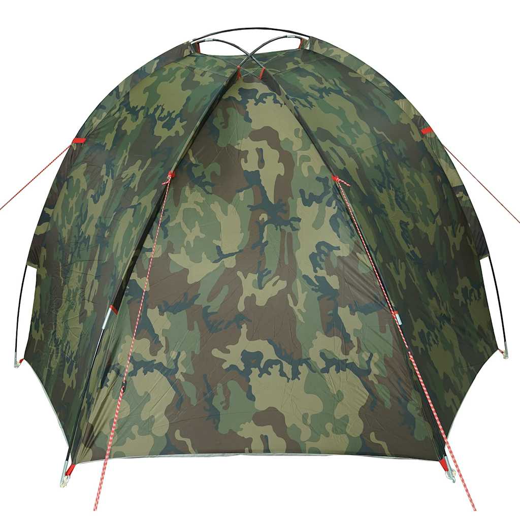 vidaXL Fishing Tent Camouflage Waterproof - Multicolour
