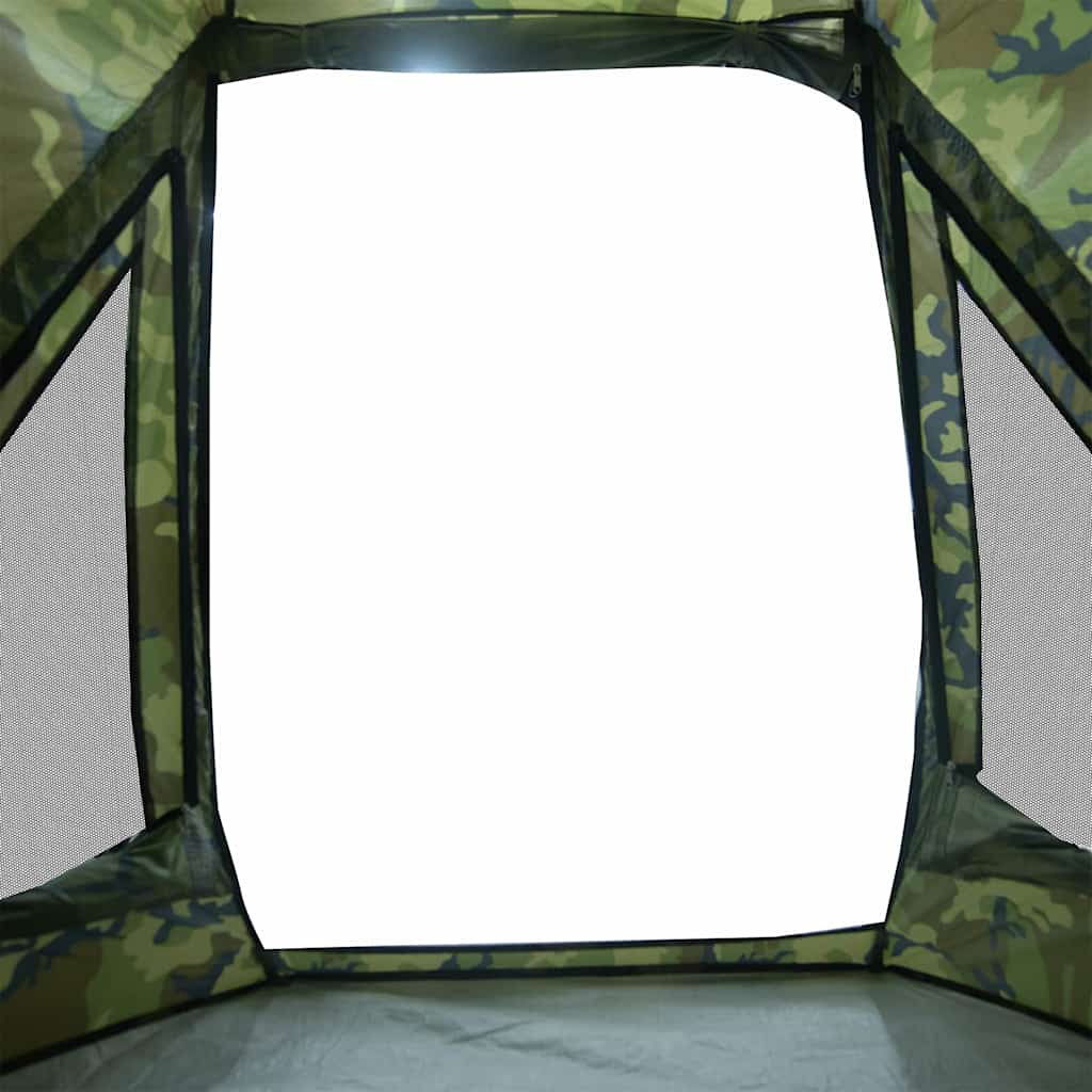 vidaXL Fishing Tent Camouflage Waterproof - Multicolour