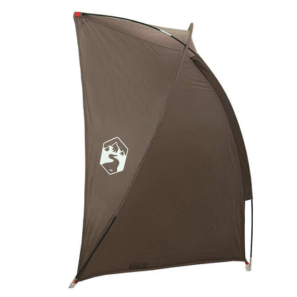vidaXL Fishing Tent Brown Waterproof - 37103