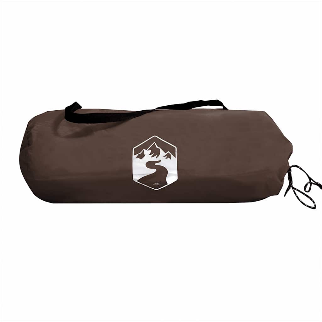 vidaXL Fishing Tent Brown Waterproof - 37103