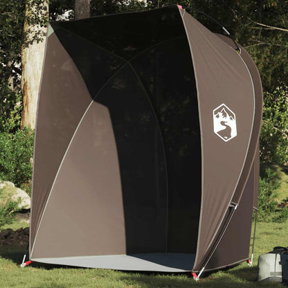 vidaXL Fishing Tent Brown Waterproof - 37103