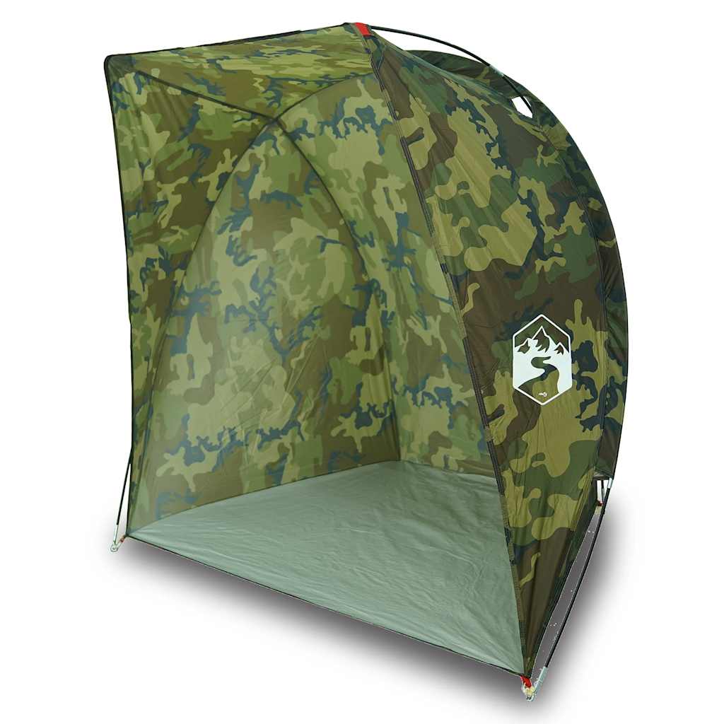 vidaXL Fishing Tent Camouflage Waterproof - Multicolour - 37116