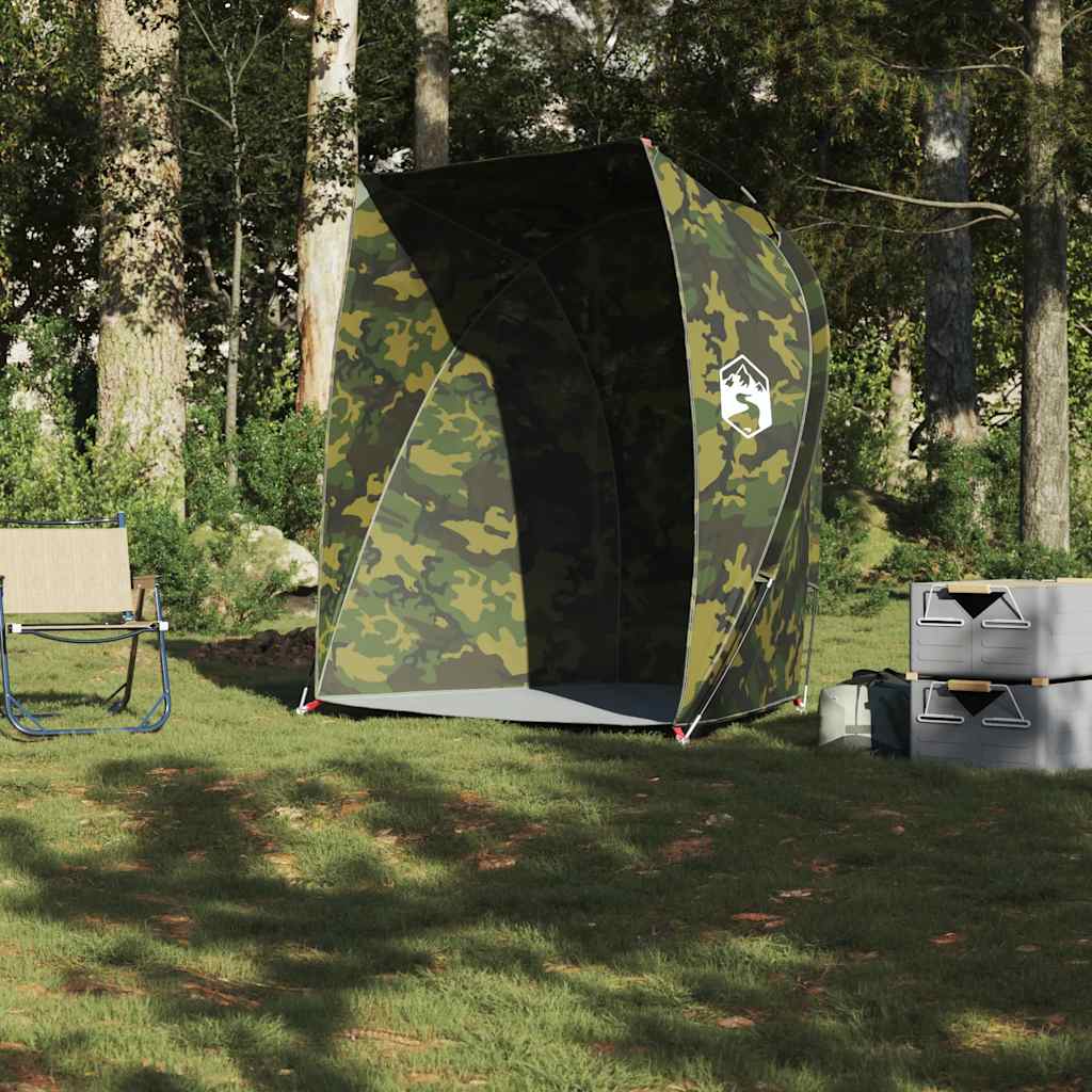 vidaXL Fishing Tent Camouflage Waterproof - Multicolour - 37116