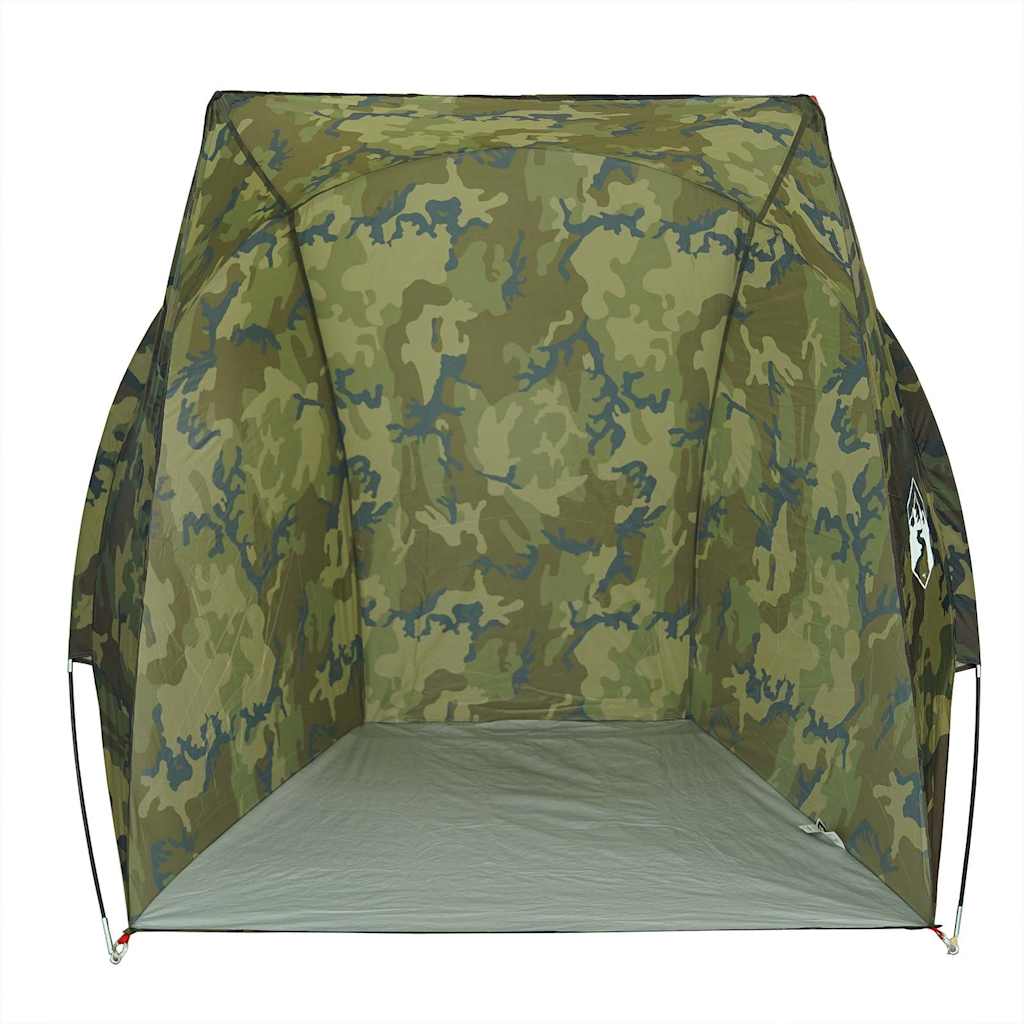 vidaXL Fishing Tent Camouflage Waterproof - Multicolour - 37116