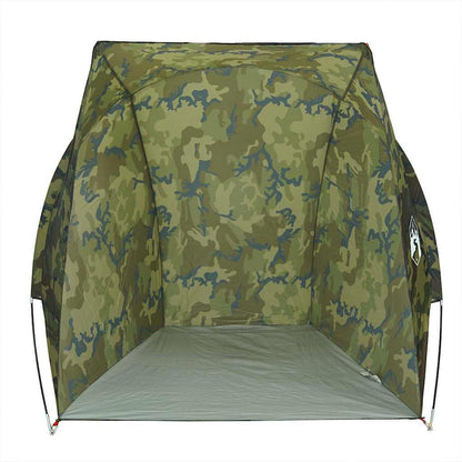 vidaXL Fishing Tent Camouflage Waterproof - Multicolour - 37116
