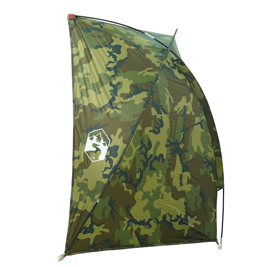 vidaXL Fishing Tent Camouflage Waterproof - Multicolour - 37116