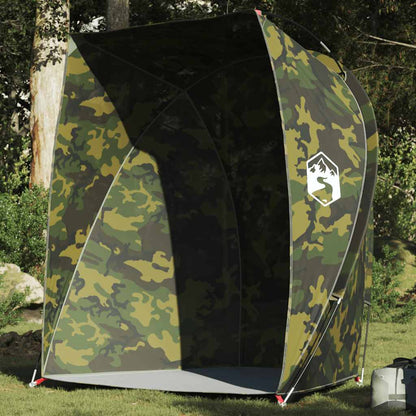 vidaXL Fishing Tent Camouflage Waterproof - Multicolour - 37116