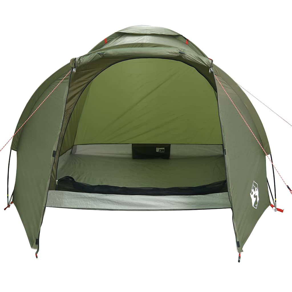 vidaXL Fishing Tent 2-Person Olive Green Waterproof - 37123