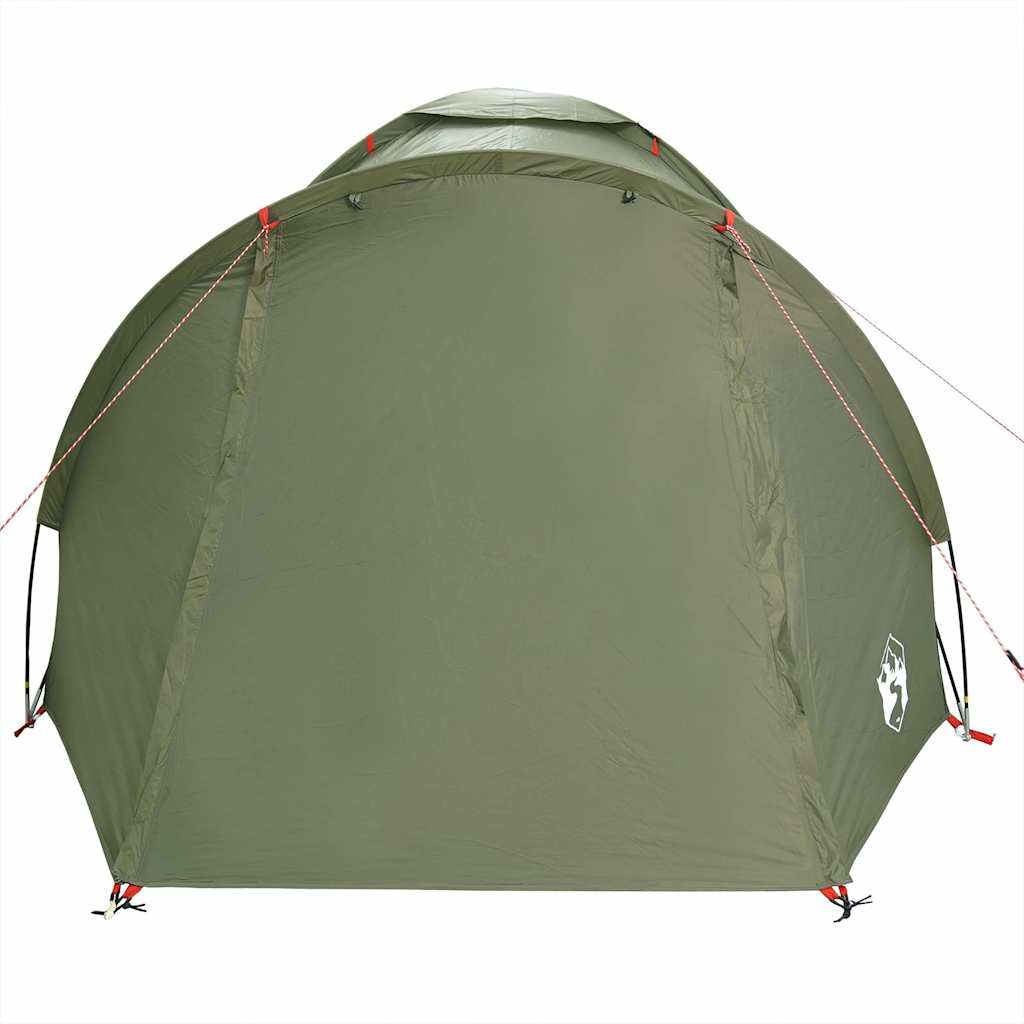vidaXL Fishing Tent 2-Person Olive Green Waterproof - 37123