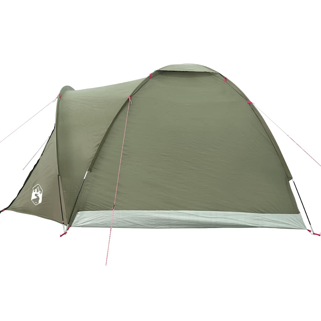 vidaXL Fishing Tent 2-Person Olive Green Waterproof - 37123