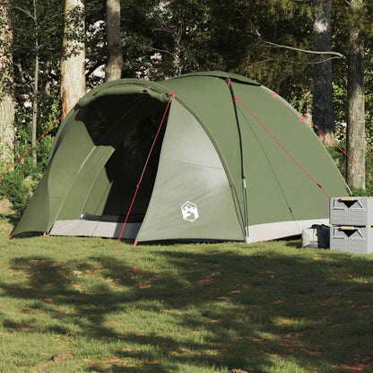 vidaXL Fishing Tent 2-Person Olive Green Waterproof - 37123