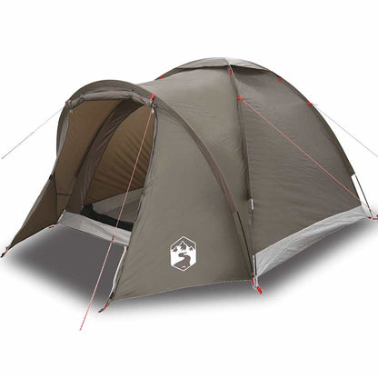 vidaXL Fishing Tent 2-Person Brown Waterproof - 37127