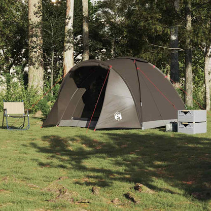 vidaXL Fishing Tent 2-Person Brown Waterproof - 37127