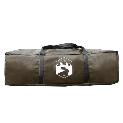 vidaXL Fishing Tent 2-Person Brown Waterproof - 37127