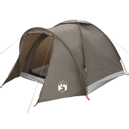vidaXL Fishing Tent 2-Person Brown Waterproof - 37127