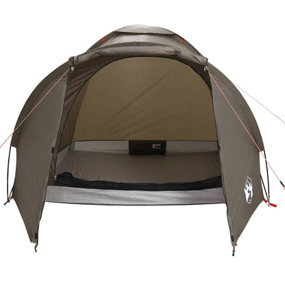 vidaXL Fishing Tent 2-Person Brown Waterproof - 37127