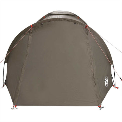 vidaXL Fishing Tent 2-Person Brown Waterproof - 37127
