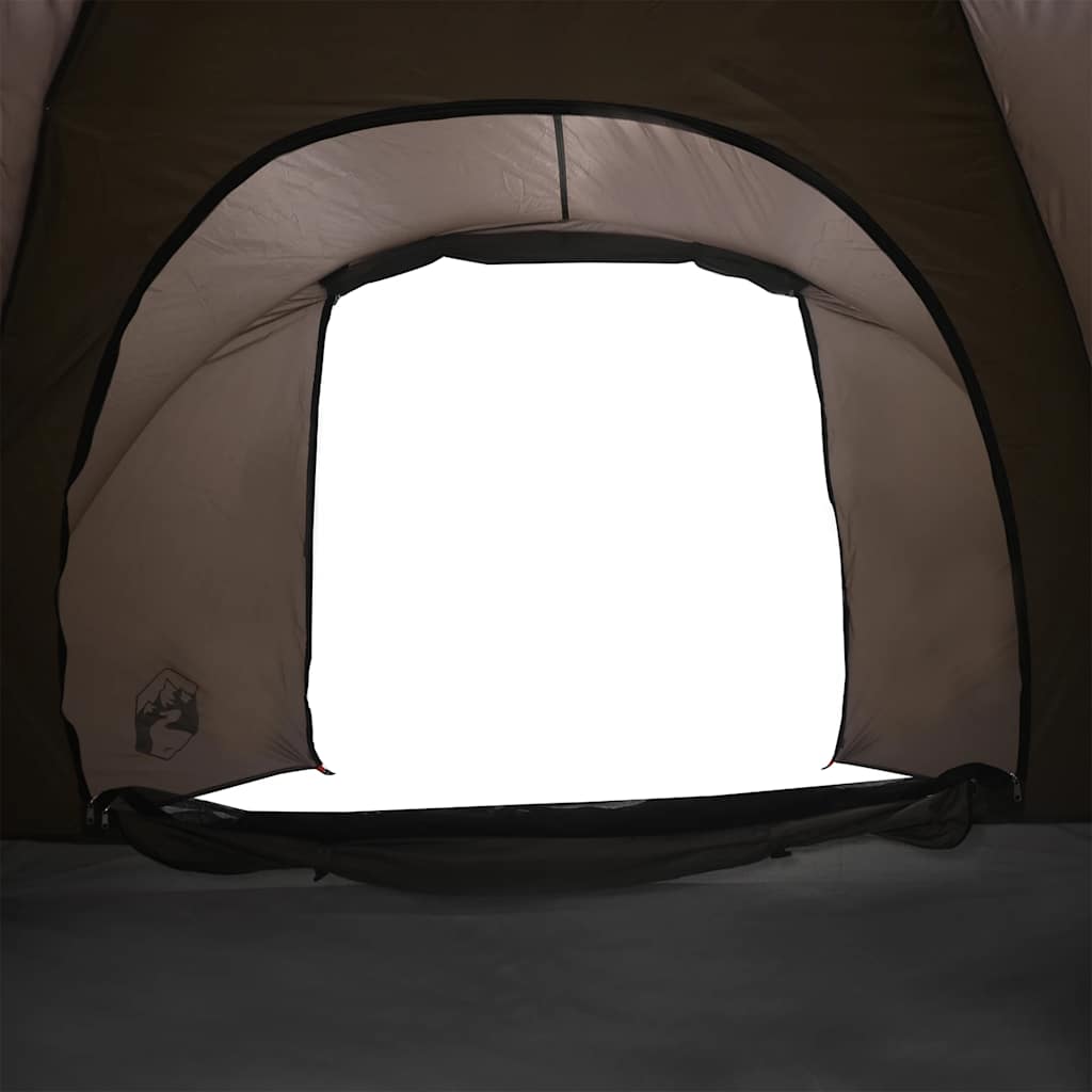 vidaXL Fishing Tent 2-Person Brown Waterproof - 37127