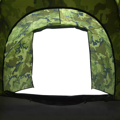 vidaXL Fishing Tent 2-Person Camouflage Waterproof - Multicolour - 37128