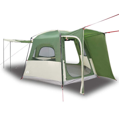 vidaXL Car Tent 4-Person Green Waterproof - 37155