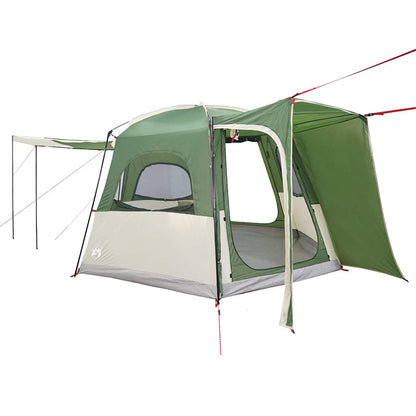vidaXL Car Tent 4-Person Green Waterproof - 37155