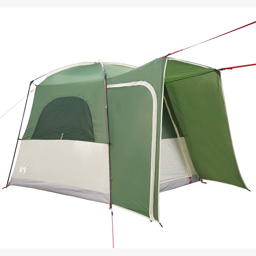 vidaXL Car Tent 4-Person Green Waterproof - 37155