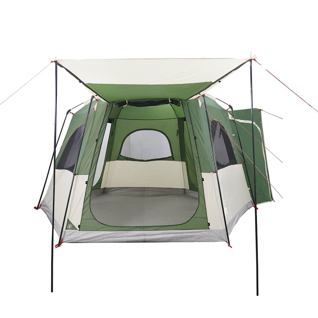 vidaXL Car Tent 4-Person Green Waterproof - 37155