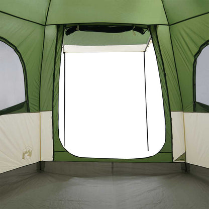 vidaXL Car Tent 4-Person Green Waterproof - 37155
