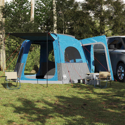 vidaXL Car Tent 4-Person Blue Waterproof - 37162
