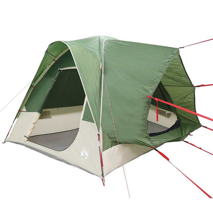 vidaXL Car Tent 4-Person Green Waterproof - 37176