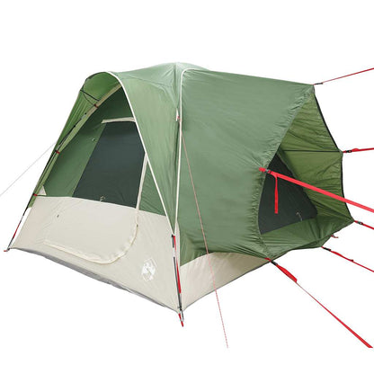 vidaXL Car Tent 4-Person Green Waterproof - 37176