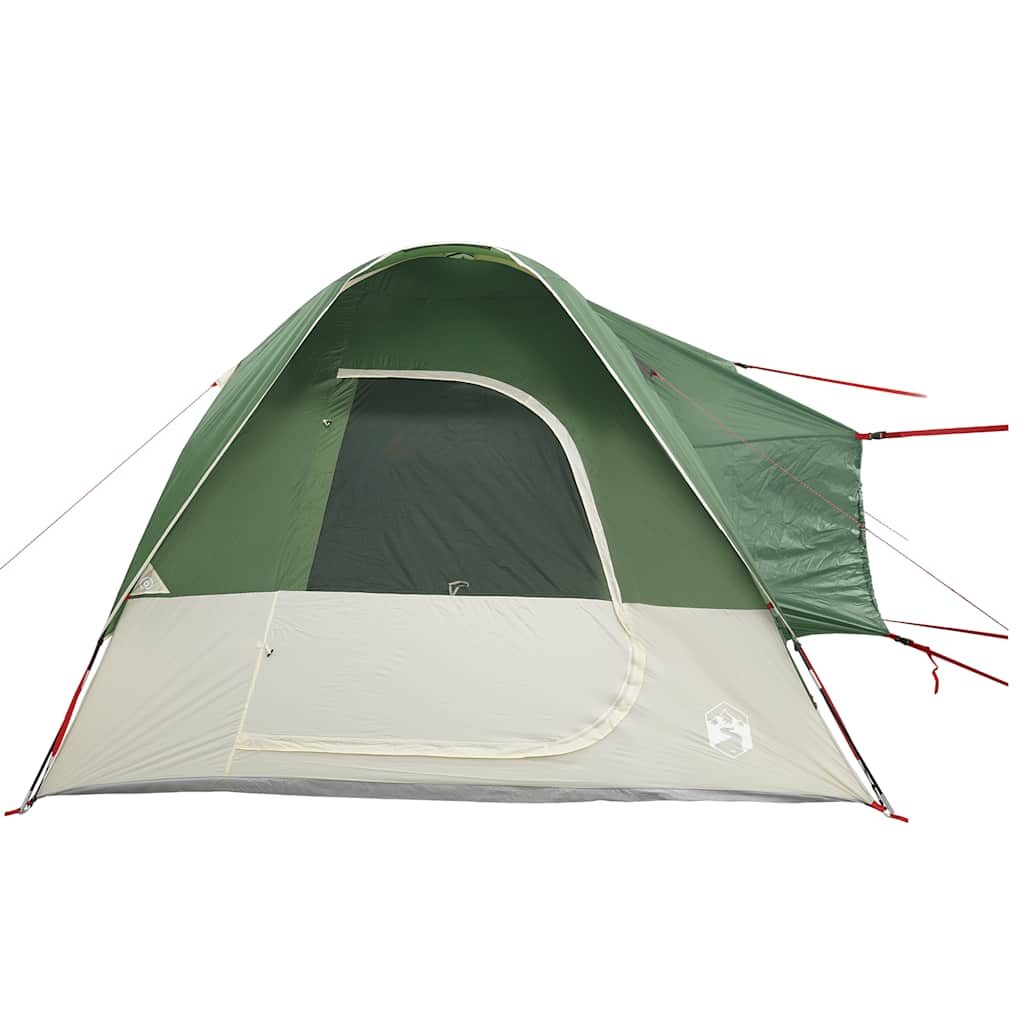 vidaXL Car Tent 4-Person Green Waterproof - 37176