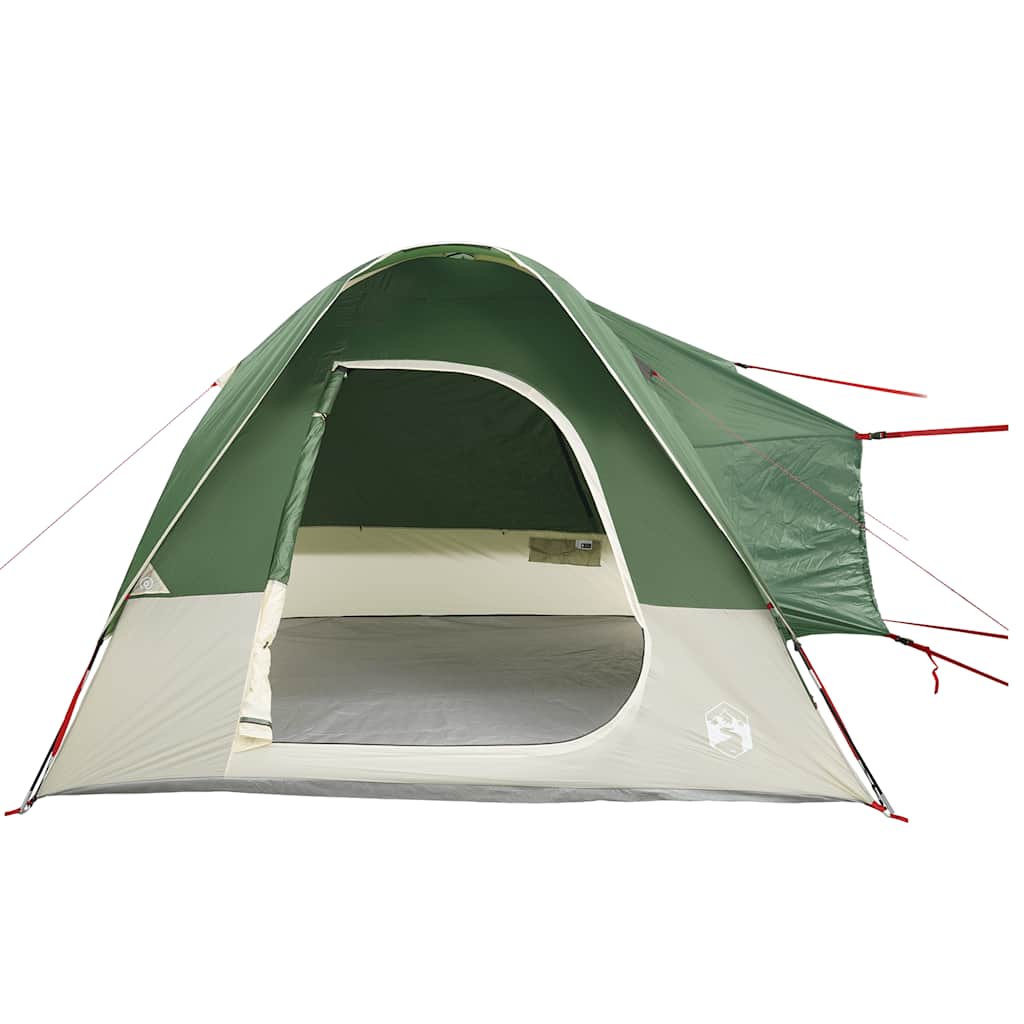 vidaXL Car Tent 4-Person Green Waterproof - 37176
