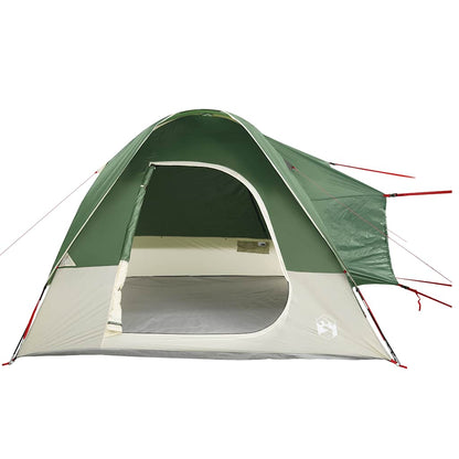 vidaXL Car Tent 4-Person Green Waterproof - 37176