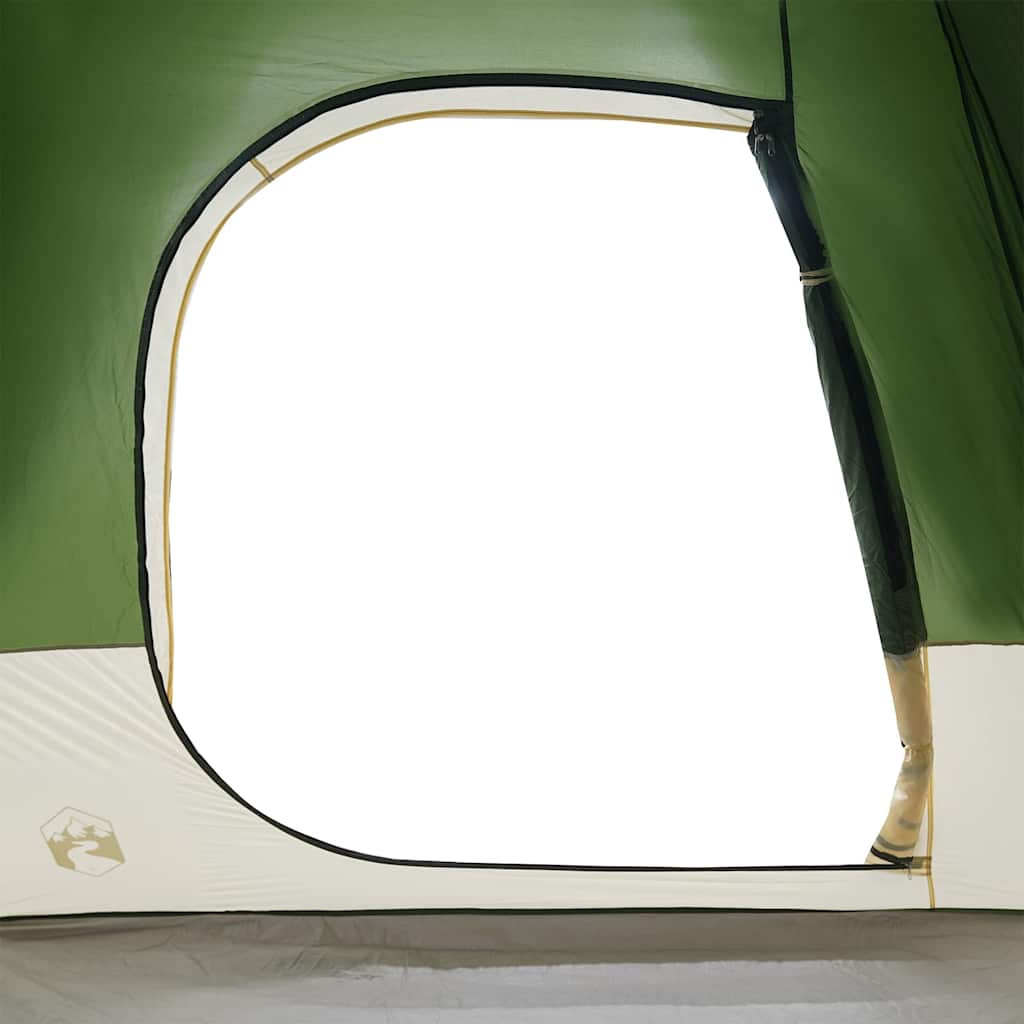 vidaXL Car Tent 4-Person Green Waterproof - 37176