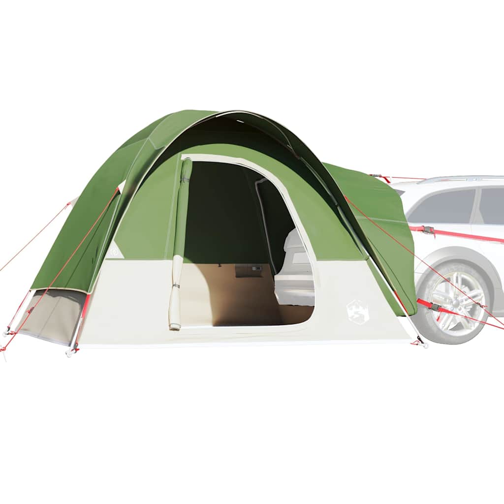 vidaXL Car Tent 4-Person Green Waterproof - 37176