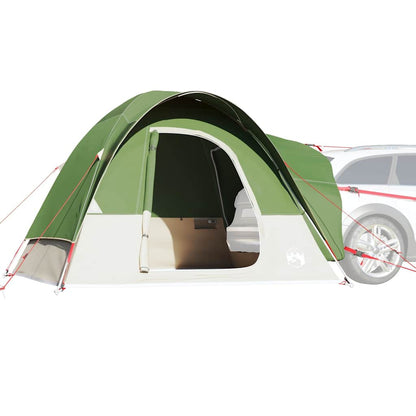 vidaXL Car Tent 4-Person Green Waterproof - 37176