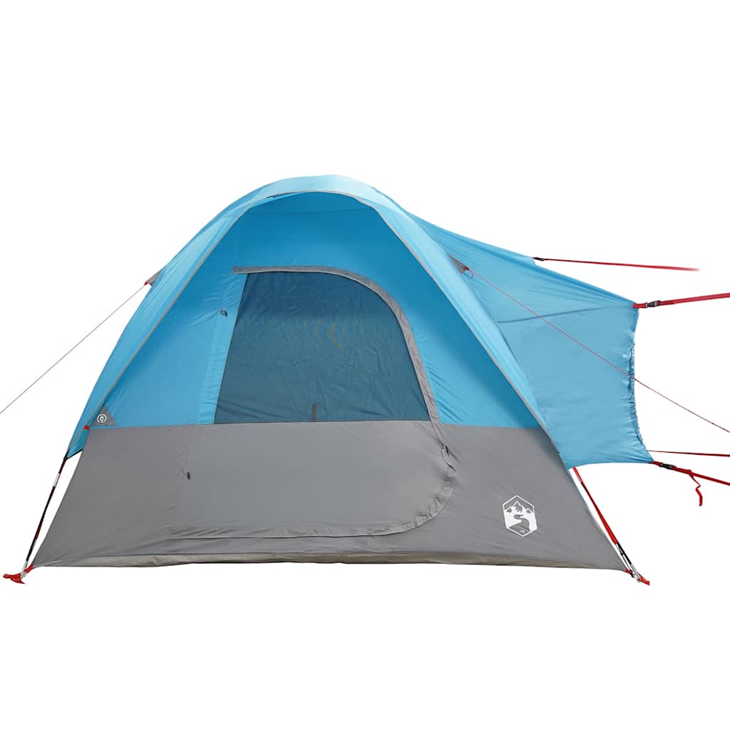 vidaXL Car Tent 4-Person Blue Waterproof - 37189