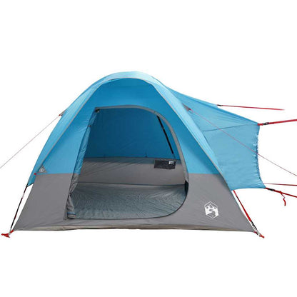 vidaXL Car Tent 4-Person Blue Waterproof - 37189