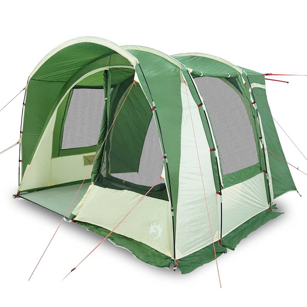vidaXL Car Tent 4-Person Green Waterproof - 37197