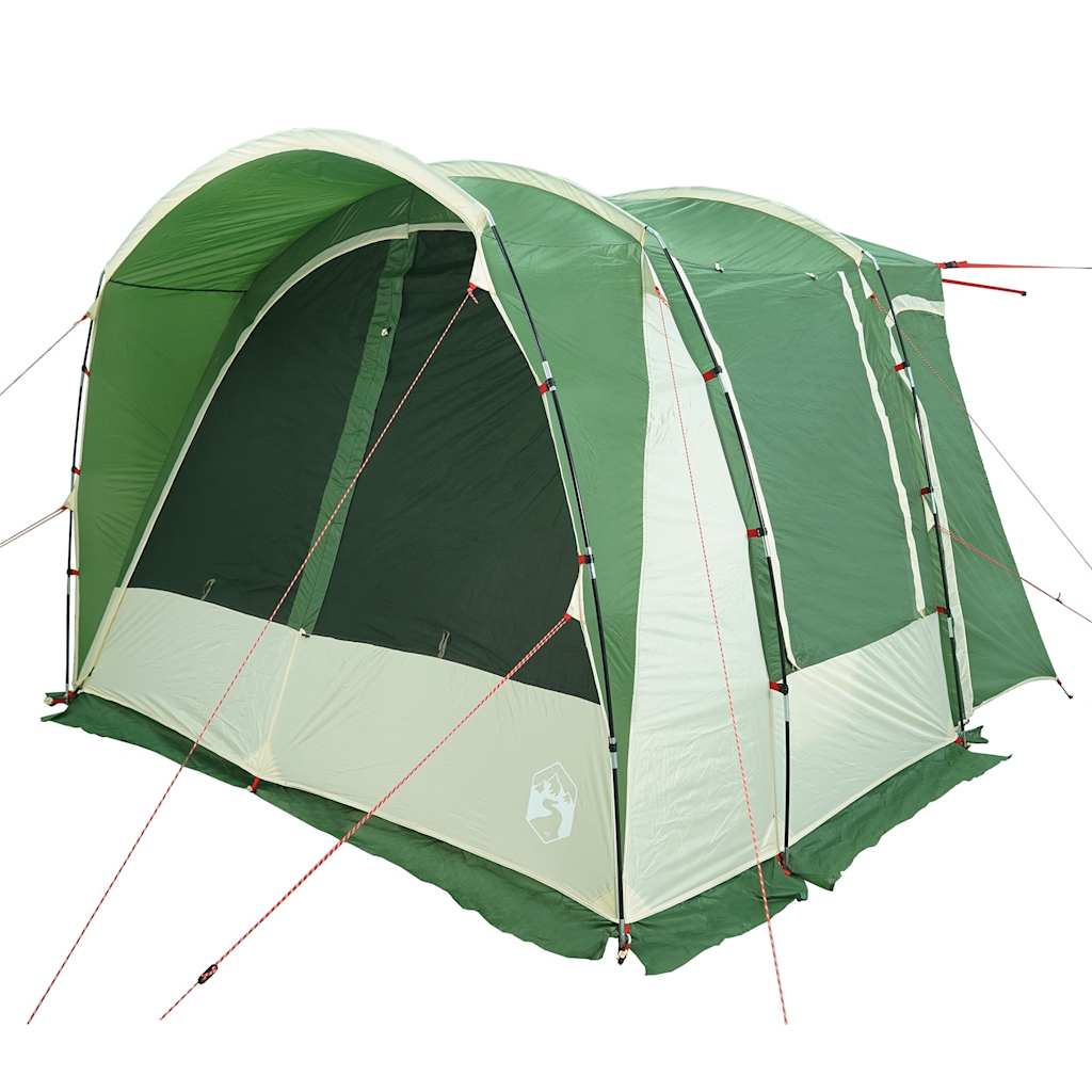 vidaXL Car Tent 4-Person Green Waterproof - 37197