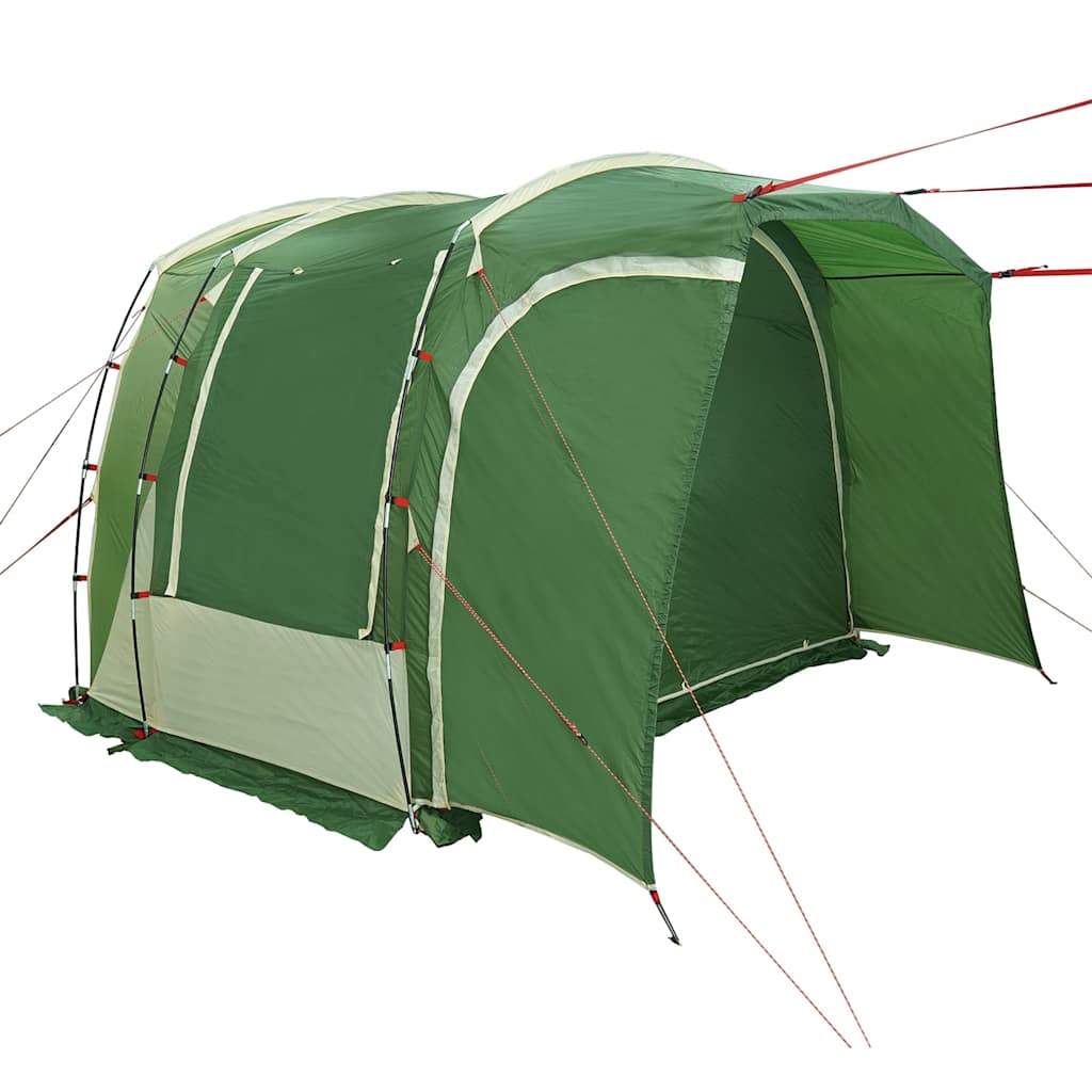 vidaXL Car Tent 4-Person Green Waterproof - 37197