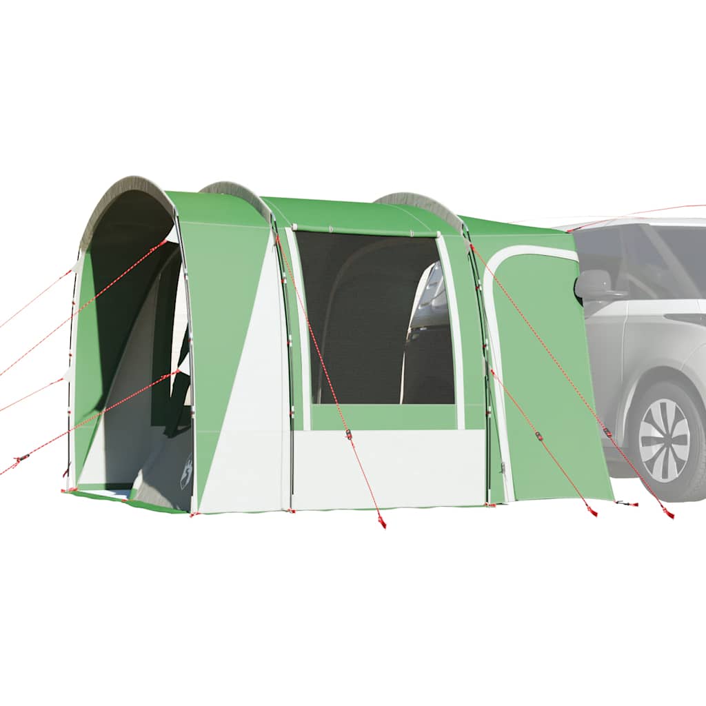 vidaXL Car Tent 4-Person Green Waterproof - 37197