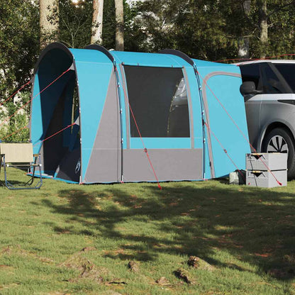 vidaXL Car Tent 4-Person Blue Waterproof - 37198