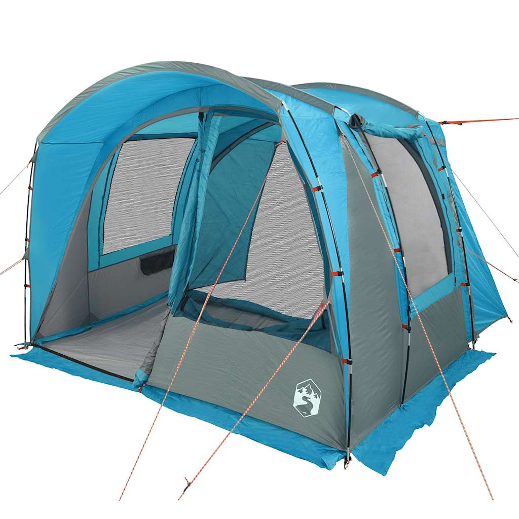 vidaXL Car Tent 4-Person Blue Waterproof - 37198