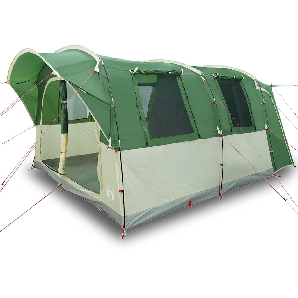 vidaXL Car Tent 4-Person Green Waterproof - 37208