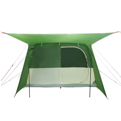 vidaXL Car Tent 4-Person Green Waterproof - 37208