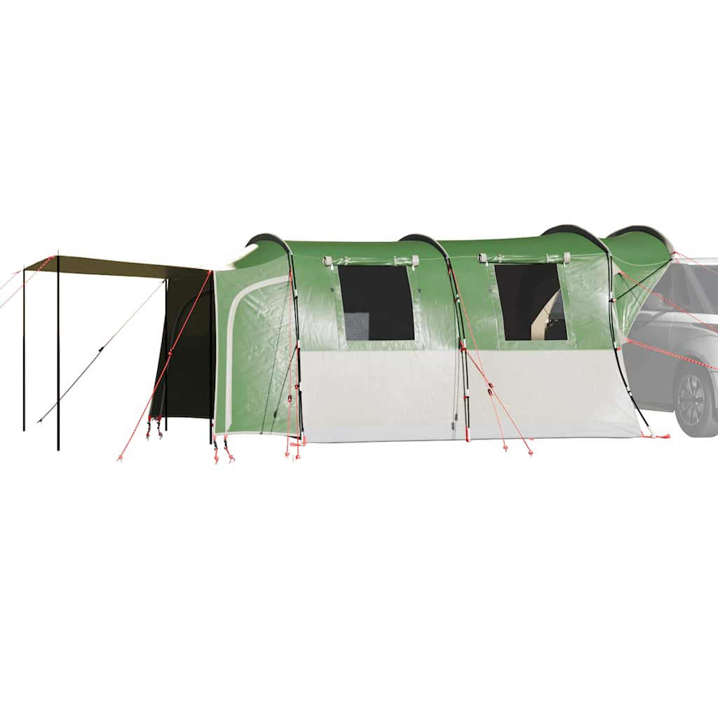 vidaXL Car Tent 4-Person Green Waterproof - 37208